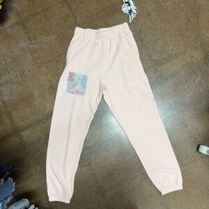 Boys Lie Light Pink Blue Jean Baby Mac Slim Sweatpants